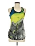 Asics 100% Polyester Green Active Tank Size M - photo 1