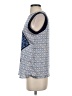 Outback Red 100% Polyester Blue Sleeveless Blouse Size S - photo 5