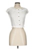 Tahari White Sleeveless Blouse Size 10 - photo 1