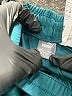 Puma 100% Polyester Solid Green Athletic Shorts Size 10 - 12 - photo 3