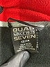 Quad Seven 100% Polyester Color Block Black Windbreaker Size 12 - photo 3