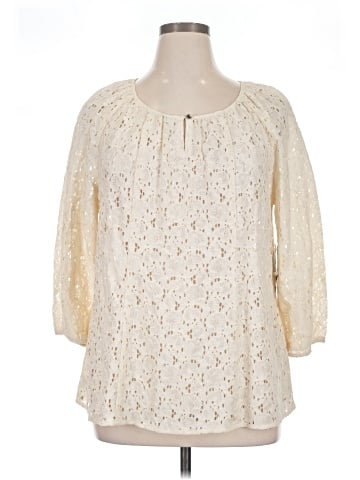 G.H. Bass & Co. 3/4 Sleeve Blouse (view 1)