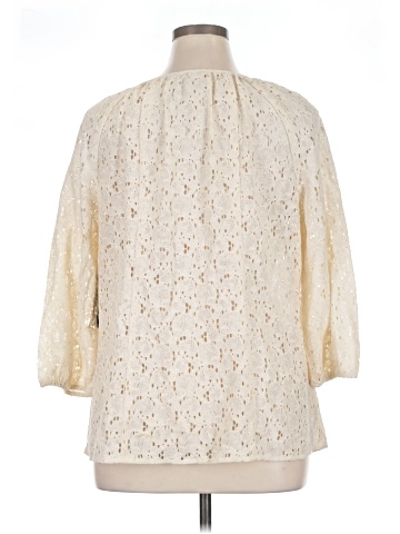 G.H. Bass & Co. 3/4 Sleeve Blouse (view 2)