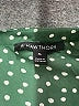 41Hawthorn 100% Polyester Polka Dots Green Long Sleeve Blouse Size XL - photo 7