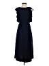Gap Solid Blue Casual Dress Size 0 - photo 2