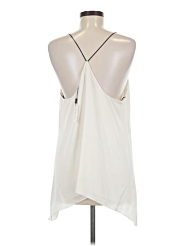 Milly Sleeveless Silk Top (view 2)