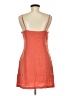 Dynamite Solid Orange Casual Dress Size M - photo 2