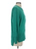 Peace Love World 100% Cotton Solid Green Pullover Sweater Size S - photo 4