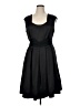 Jackie Jon 100% Polyester Hearts Black Cocktail Dress Size 14 - photo 1