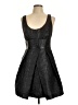 Milly Metallic Black Cocktail Dress Size 10 - photo 1