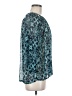 Creative Commune 100% Polyester Teal 3/4 Sleeve Blouse Size M - photo 4
