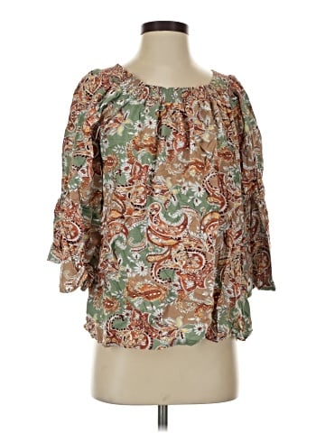 Erika 3/4 Sleeve Blouse (view 1)