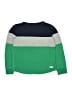 Gap Kids Color Block Green Pullover Sweater Size Small Regular - photo 1