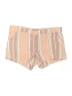 Natural Reflections 100% Cotton Print Tan Brown Shorts Size M - photo 1
