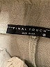 Final Touch Solid Green Casual Pants Size M - photo 7