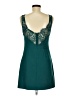 One Clothing Solid Teal Casual Dress Size M - photo 2