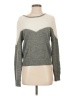 Tularosa Chevron-herringbone Gray Pullover Sweater Size S - photo 1
