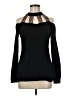 Belldini Black Long Sleeve Blouse Size M - photo 1