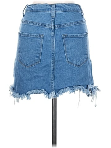 Akira Denim Skirt (view 2)