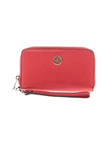 MICHAEL Michael Kors Leather Wristlet (view 1)