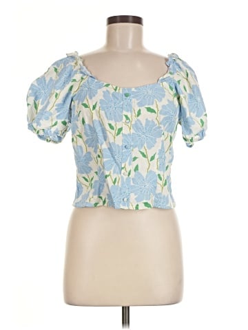 Who What Wear Short Sleeve Blouse (view 1)