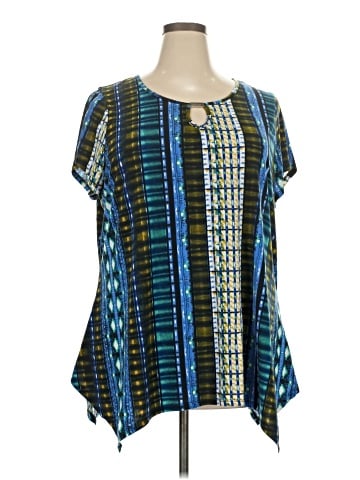 Carolyn Taylor Short Sleeve Blouse (view 1)