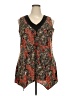 Judith Orange Sleeveless Blouse Size 3X (estimated) - photo 1