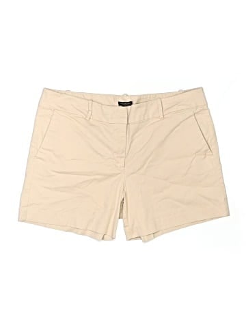 Ann Taylor Factory Khaki Shorts (view 1)