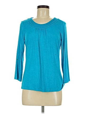 Chico's 3/4 Sleeve T-Shirt (view 1)