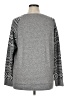 Le Lis Chevron-herringbone Gray Pullover Sweater Size XL - photo 2