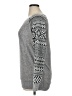Le Lis Chevron-herringbone Gray Pullover Sweater Size XL - photo 5