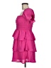Francesca's 100% Polyester Pink Cocktail Dress Size M - photo 5