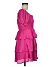 Francesca's 100% Polyester Pink Cocktail Dress Size M - photo 4