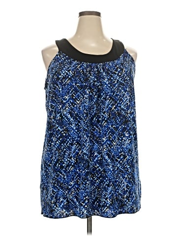 Double Take Sleeveless Blouse (view 1)