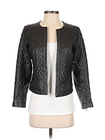 Halogen Leather Jacket (view 1)