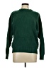 Nautica 100% Cotton Solid Green Pullover Sweater Size L - photo 1