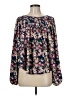 Entro 100% Polyester Purple Long Sleeve Blouse Size M - photo 1