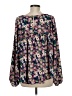 Entro 100% Polyester Purple Long Sleeve Blouse Size M - photo 2