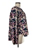Entro 100% Polyester Purple Long Sleeve Blouse Size M - photo 4