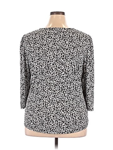 Adrianna Papell Long Sleeve Blouse (view 2)