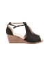 Journee Collection Black Wedges Size 7 1/2 - photo 1