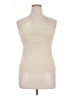 Bisou Bisou 100% Cotton Ivory Tank Top Size XL - photo 1