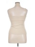 Bisou Bisou 100% Cotton Ivory Tank Top Size XL - photo 2