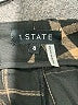 1.State Plaid Black Dress Pants Size 8 - photo 7