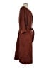 Joseph Ribkoff Burgundy Coat Size 8 - photo 4