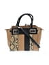 Nine West Animal Print Tan Satchel One size - photo 1