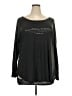 District. Black Long Sleeve T-Shirt Size 4X - photo 1