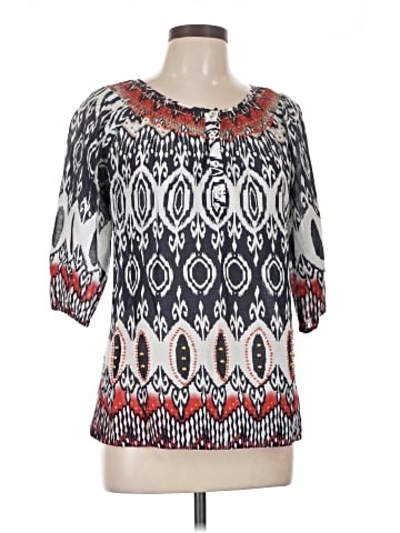 Miss Kelly 1999 3/4 Sleeve Blouse (view 1)
