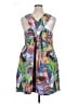 Anthropologie Tropical Blue Casual Dress Size 1X - photo 2