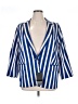 Escada Stripes Blue Blazer Size EU 46 / US 16 - photo 1